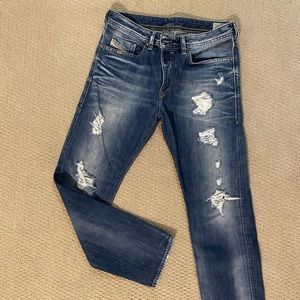Diesel BUSTER denim jeans. Fit more 31-30 or even 30-30. For Skinny legs/thighs